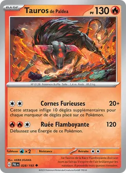 Tauros de Paldea 028/193 — Paldea Evolved