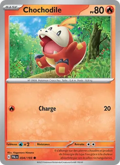 Chochodile 034/193 — Paldea Evolved