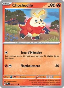 Chochodile 035/193 — Paldea Evolved