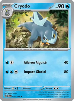 Cryodo 059/193 — Paldea Evolved
