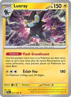 Luxray 071/193 — Paldea Evolved