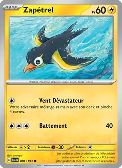 Zapétrel 081/193 — Paldea Evolved