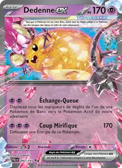 Dedenne-ex 093/193 — Paldea Evolved
