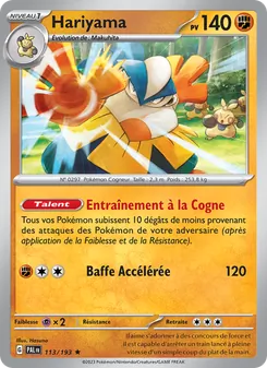 Hariyama 113/193 — Paldea Evolved