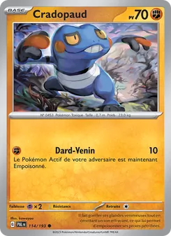 Cradopaud 114/193 — Paldea Evolved