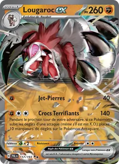 Lougaroc-ex 117/193 — Paldea Evolved