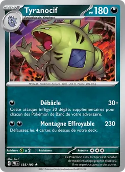 Tyranocif 135/193 — Paldea Evolved