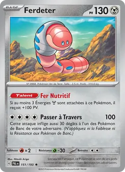 Ferdeter 151/193 — Paldea Evolved