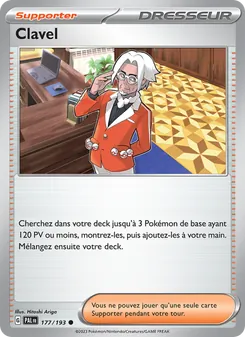 Clavel 177/193 — Paldea Evolved