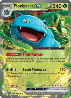 Florizarre-ex 003/165 — 151