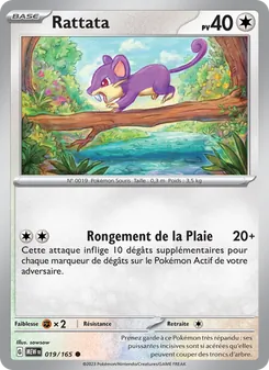 Rattata 019/165 — 151
