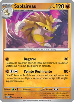 Sablaireau 028/165 — 151