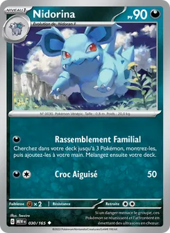 Nidorina 030/165 — 151