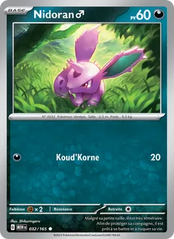 Nidoran♂ 032/165 — 151