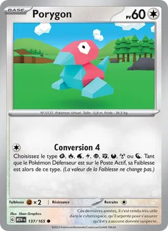 Porygon 137/165 — 151