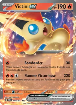 Victini-ex 033/197 — Obsidian Flames