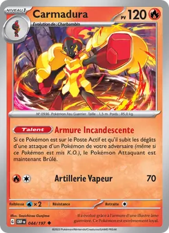 Carmadura 044/197 — Obsidian Flames
