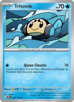 Tritonde 050/197 — Obsidian Flames