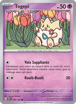 Togepi 083/197 — Obsidian Flames