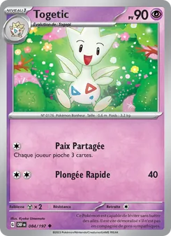 Togetic 084/197 — Obsidian Flames
