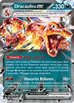 Dracaufeu-ex 125/197 — Obsidian Flames