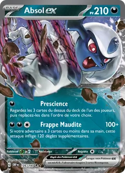 Absol-ex 135/197 — Obsidian Flames