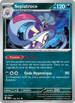 Sepiatroce 138/197 — Obsidian Flames