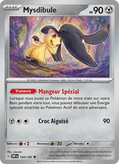 Mysdibule 143/197 — Obsidian Flames