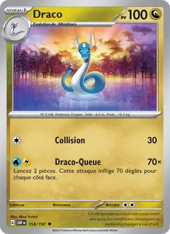 Draco 158/197 — Obsidian Flames