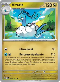 Altaria 160/197 — Obsidian Flames