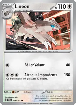 Linéon 168/197 — Obsidian Flames