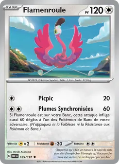 Flamenroule 185/197 — Obsidian Flames