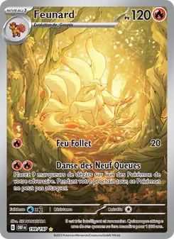 Feunard 199/197 — Obsidian Flames