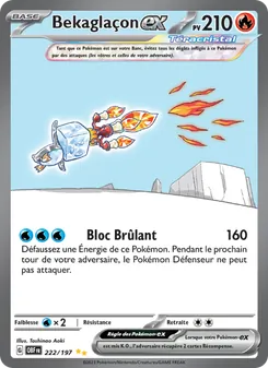 Bekaglaçon-ex 222/197 — Obsidian Flames