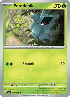 Pomdepik 001/091 — Paldean Fates / SVP Black Star Promos