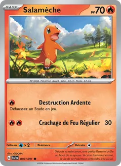 Salamèche 007/091 — Paldean Fates / SVP Black Star Promos