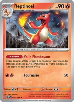 Reptincel 008/091 — Paldean Fates / SVP Black Star Promos