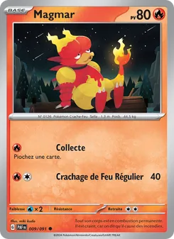 Magmar 009/091 — Paldean Fates / SVP Black Star Promos