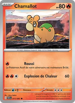 Chamallot 011/091 — Paldean Fates / SVP Black Star Promos