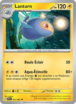 Lanturn 021/091 — Paldean Fates / SVP Black Star Promos