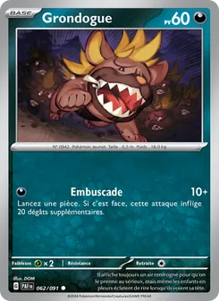 Grondogue 062/091 — Paldean Fates / SVP Black Star Promos