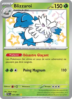 Blizzaroi 101/091 — Paldean Fates / SVP Black Star Promos