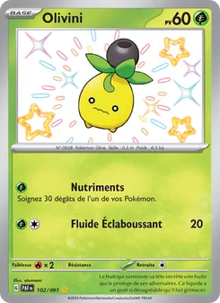 Olivini 102/091 — Paldean Fates / SVP Black Star Promos