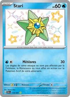 Stari 118/091 — Paldean Fates / SVP Black Star Promos