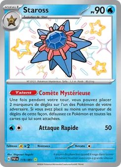 Staross 119/091 — Paldean Fates / SVP Black Star Promos