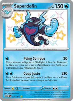 Superdofin 124/091 — Paldean Fates / SVP Black Star Promos