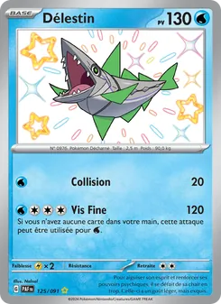 Délestin 125/091 — Paldean Fates / SVP Black Star Promos