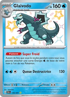 Glaivodo 130/091 — Paldean Fates / SVP Black Star Promos