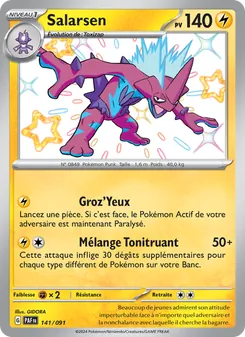 Salarsen 141/091 — Paldean Fates / SVP Black Star Promos