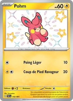 Pohm 142/091 — Paldean Fates / SVP Black Star Promos